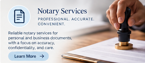 Notary services